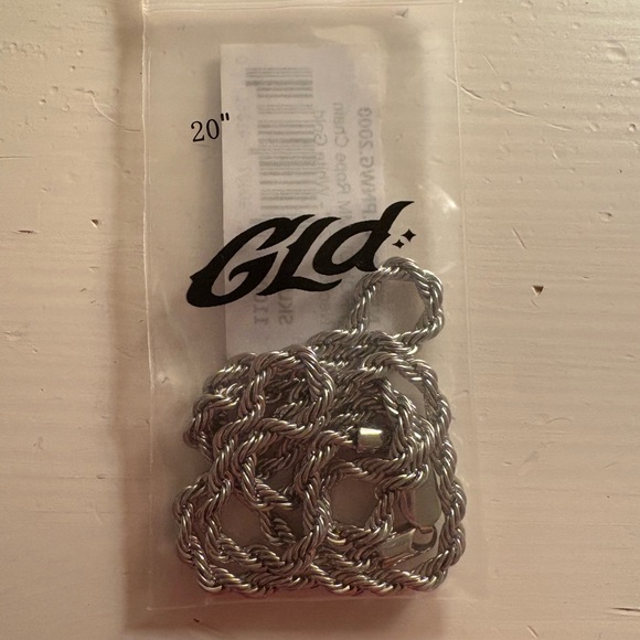 Chic Silver Rope Chain Necklace - Picture 4 of 5